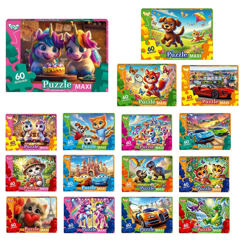 Пазли 60 ел. максі с.11 (16)