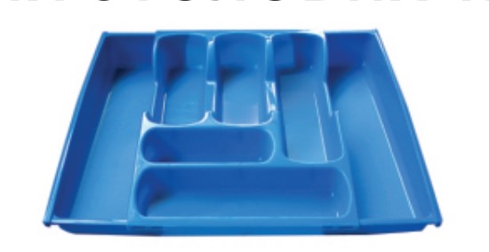 Лоток для столових приборів, що розсувається (Мікс кольорів)