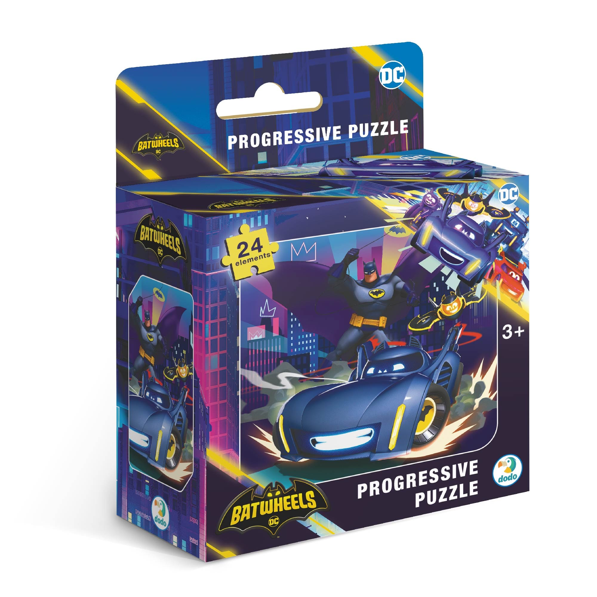 Пазл на 24 елементи Batwheels. Бетмобіль. Бам