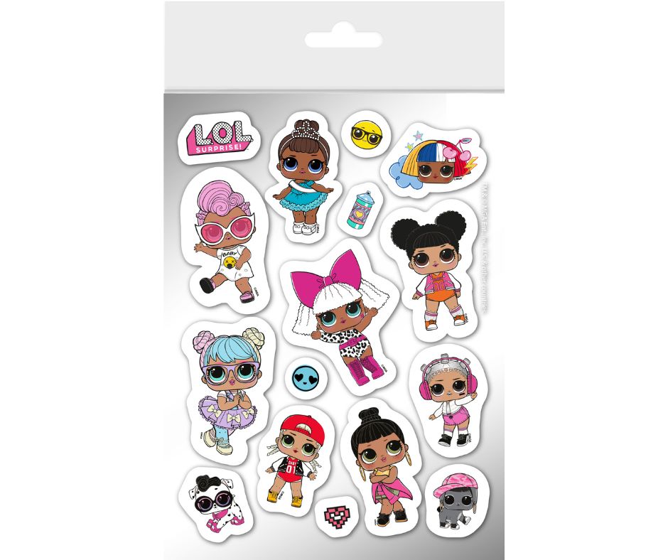 Стікерпак прозорий ТМ "L.O.L. SURPRISE!"