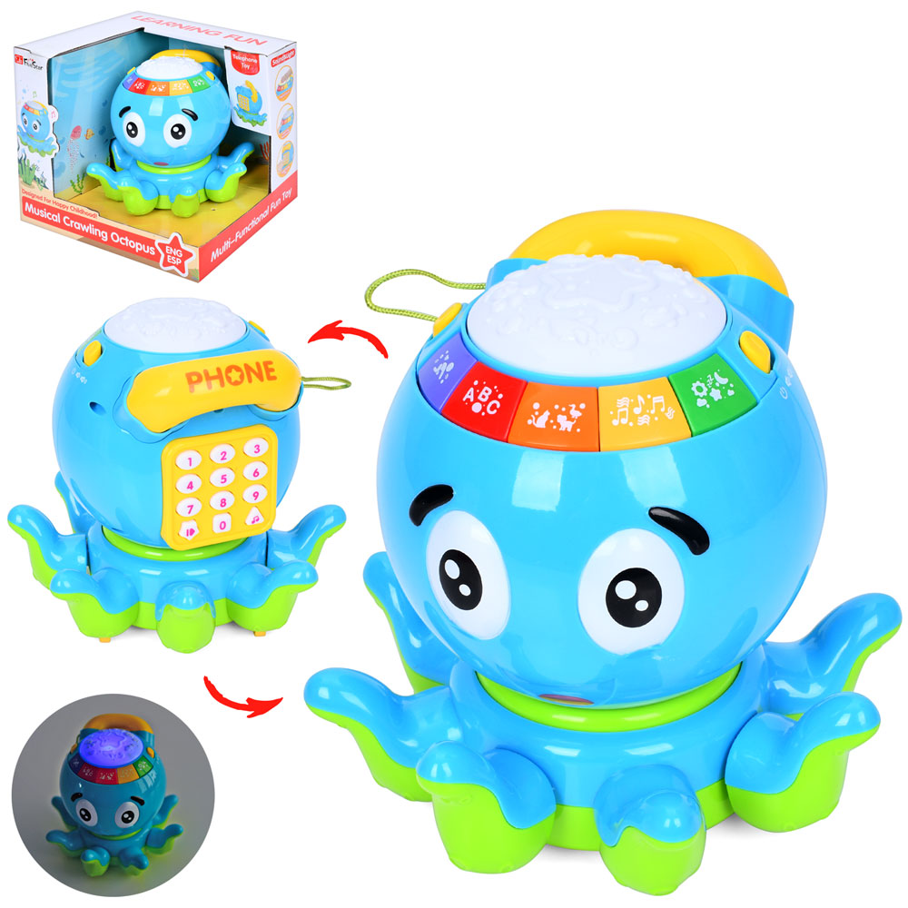 Гра 35651 восьминіг,букви,цифри,зв.тварин,їздить,муз.(англ.,іспанск.),світло,бат.,кор.,24,5-22-20,5с