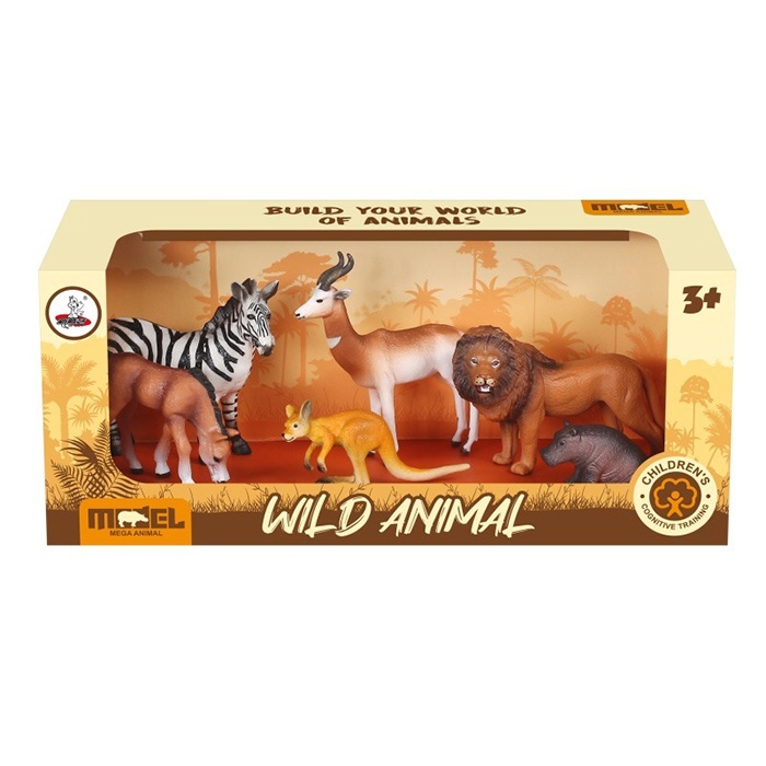 Тварини XTY-853 дикі, набір 6 шт., кор., 31-13-10 см.