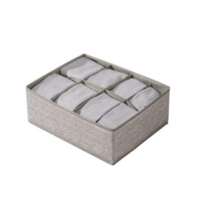 Коробка-органайзер для зберігання білизни 8від 28*14*10см., 2814108