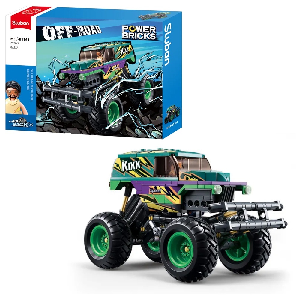 Конструктор SLUBAN M38-B1161 "Power bricks": Позашляховик, 262 дет.