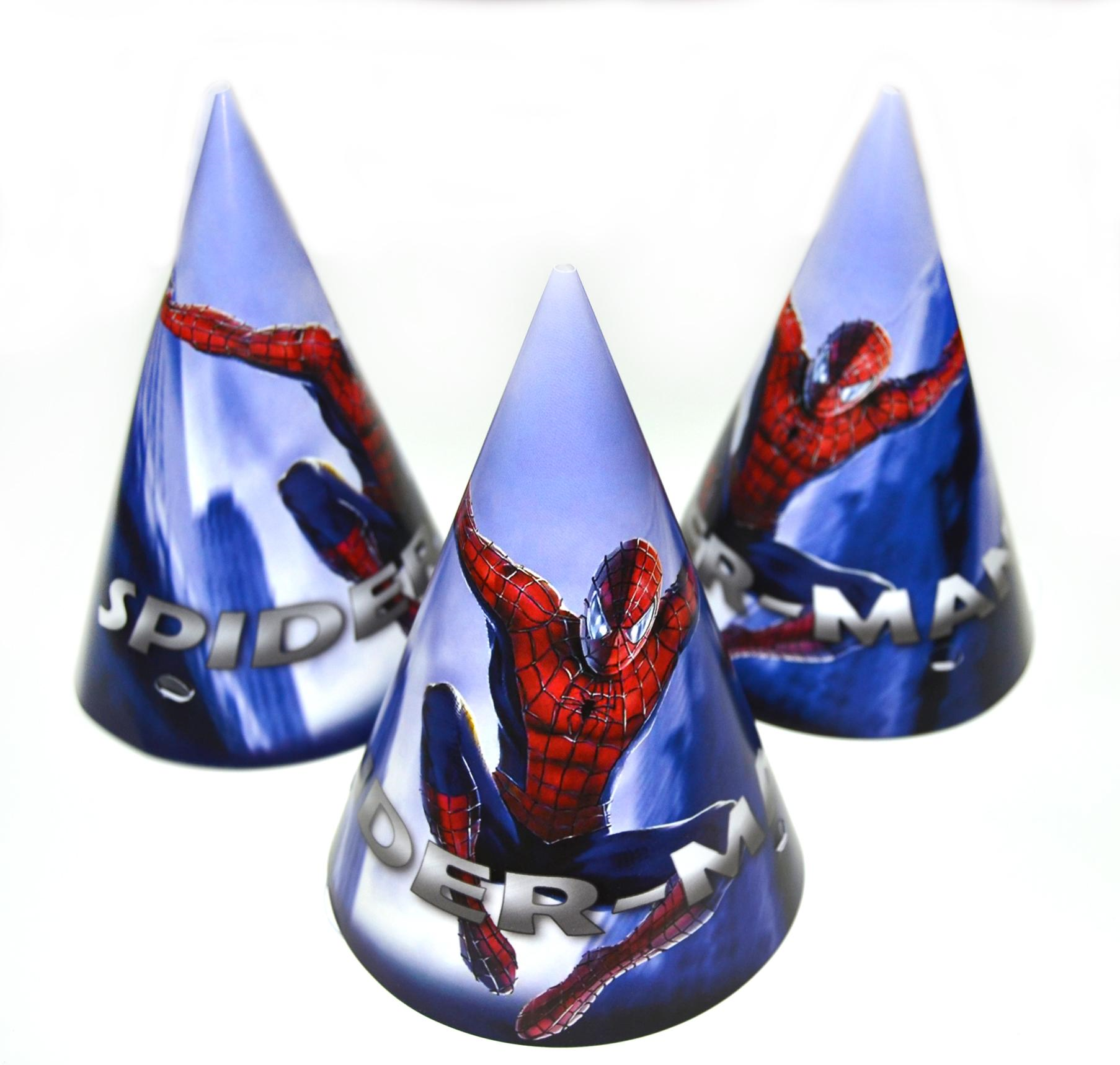 Ковпак святковий 15 см, "Людина Павук"