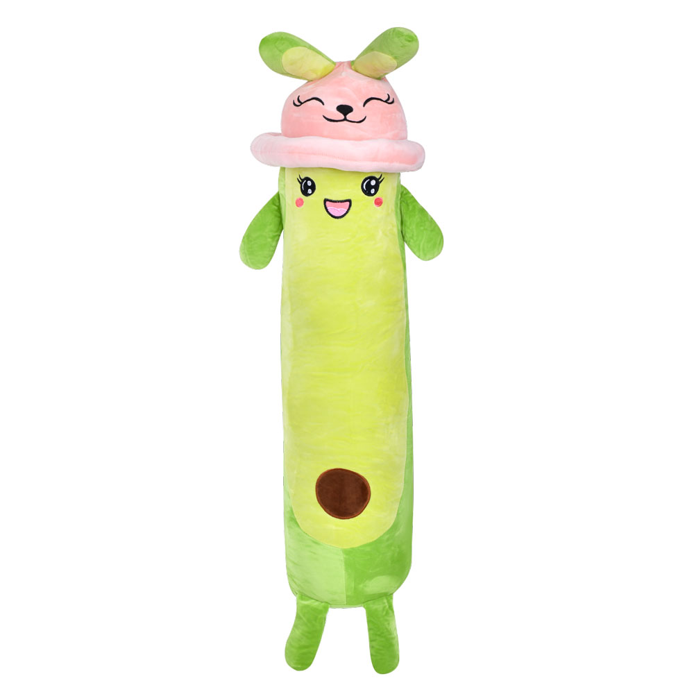 М'яка іграшка MP 2343-3 заєць, подушка, розмір великий, 1 колір.