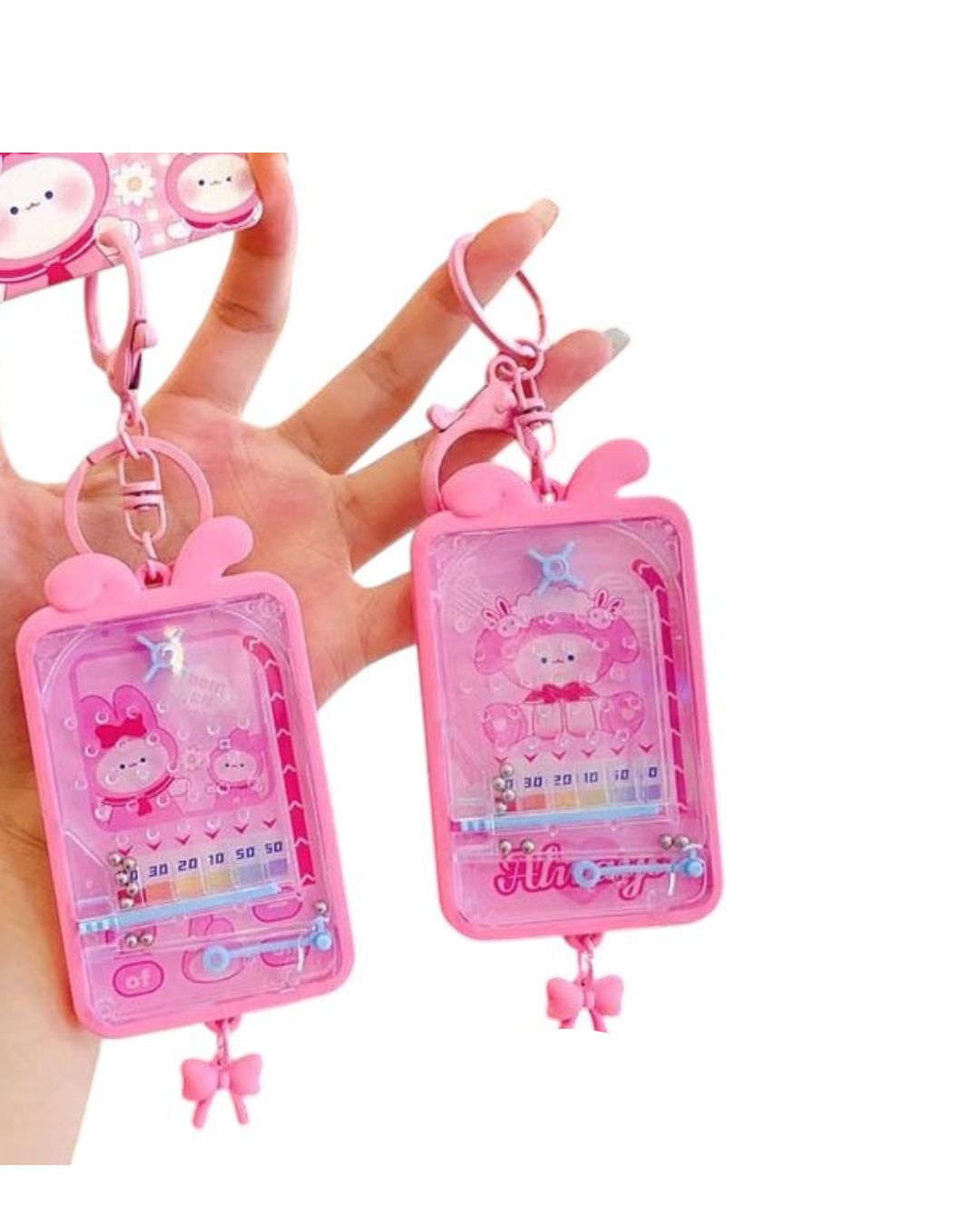 Брелок FG250526073A 2в1, міні гра, пінбол, 3 види, кул., 5,5-9,5-0,5 см.