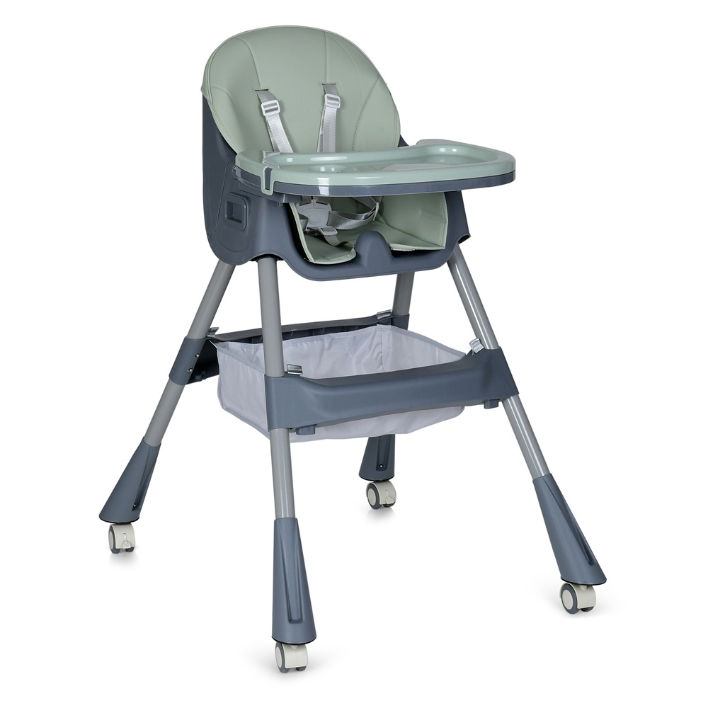 Стільчик M 5722 Mint для годування, пластик, м'ятний