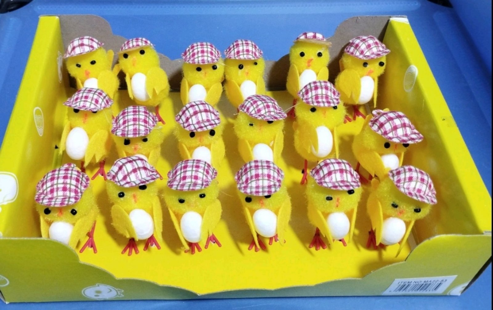 MA22-83 курчата в кепці з яйцем 18 шт. *100*1