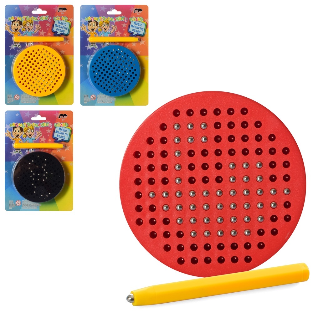 Дощечка 3003 магнітна, ігрове поле, фішки, 4 кольори, бліст., 14-20-1,5 см.
