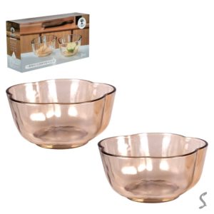 Салатник скло 2пр/наб 220мл., R10439-S