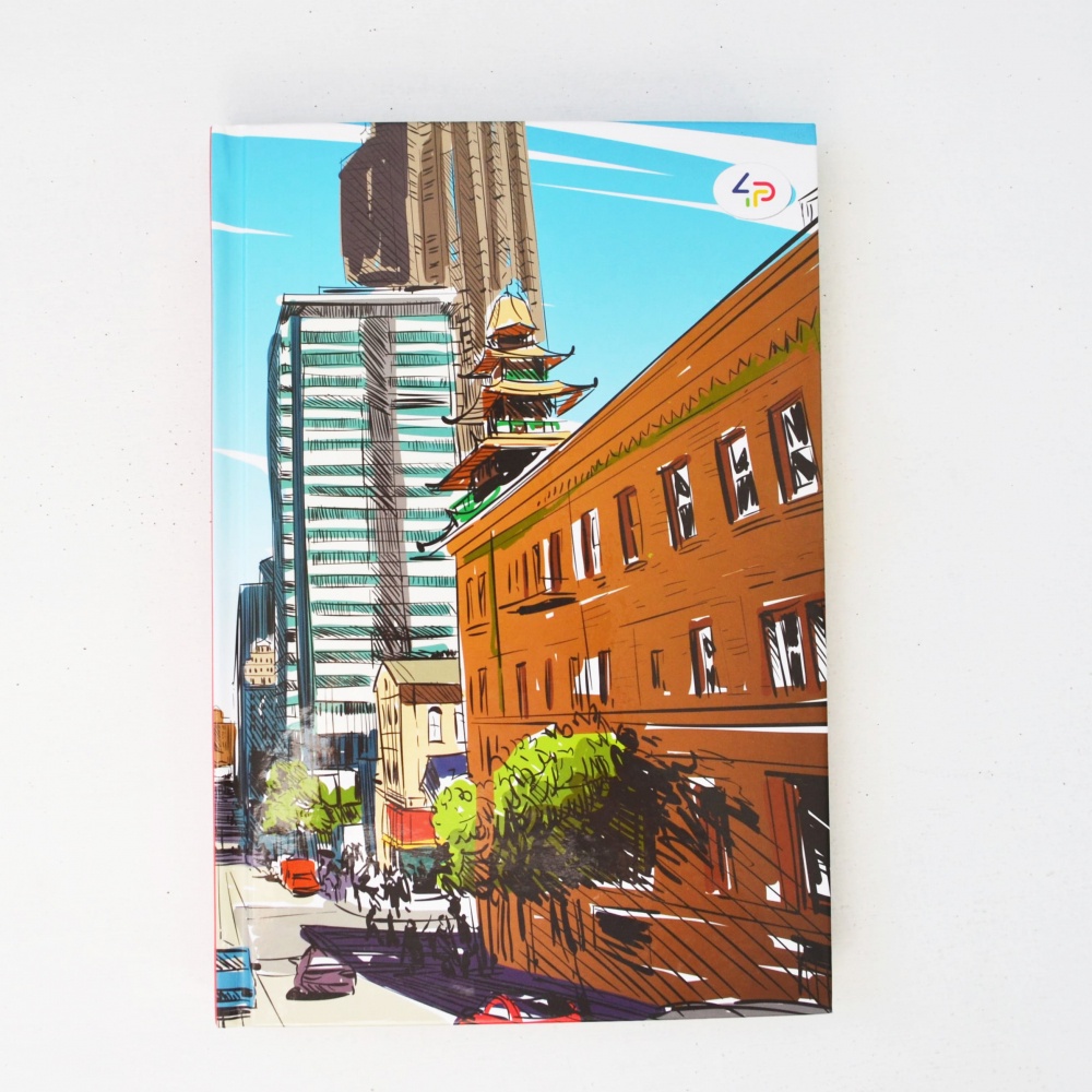 Блокнот TM Profiplan "Streets note" orange, A5