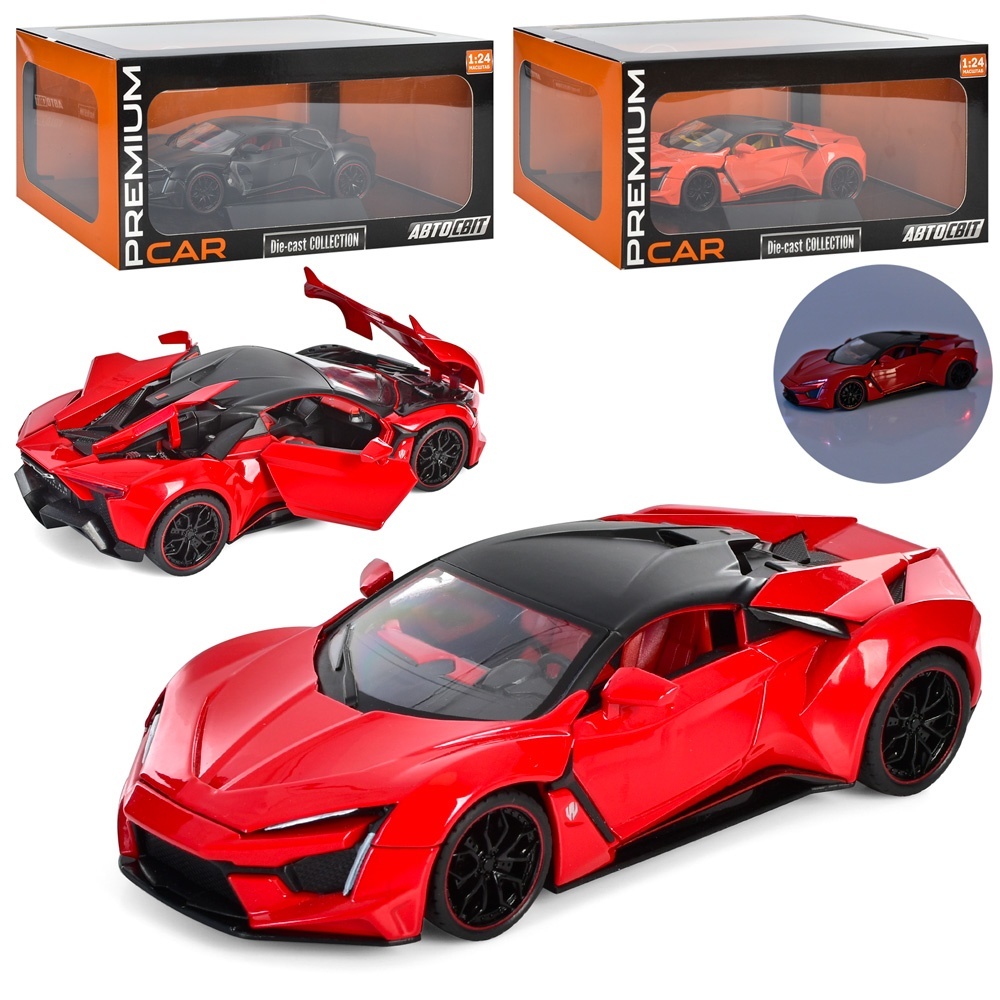 Машина AP-1786 АвтоСвіт, мет., інерц., гум.колеса, 3 кольори, муз., світло,бат.-таб.,кор.,28-13-17см