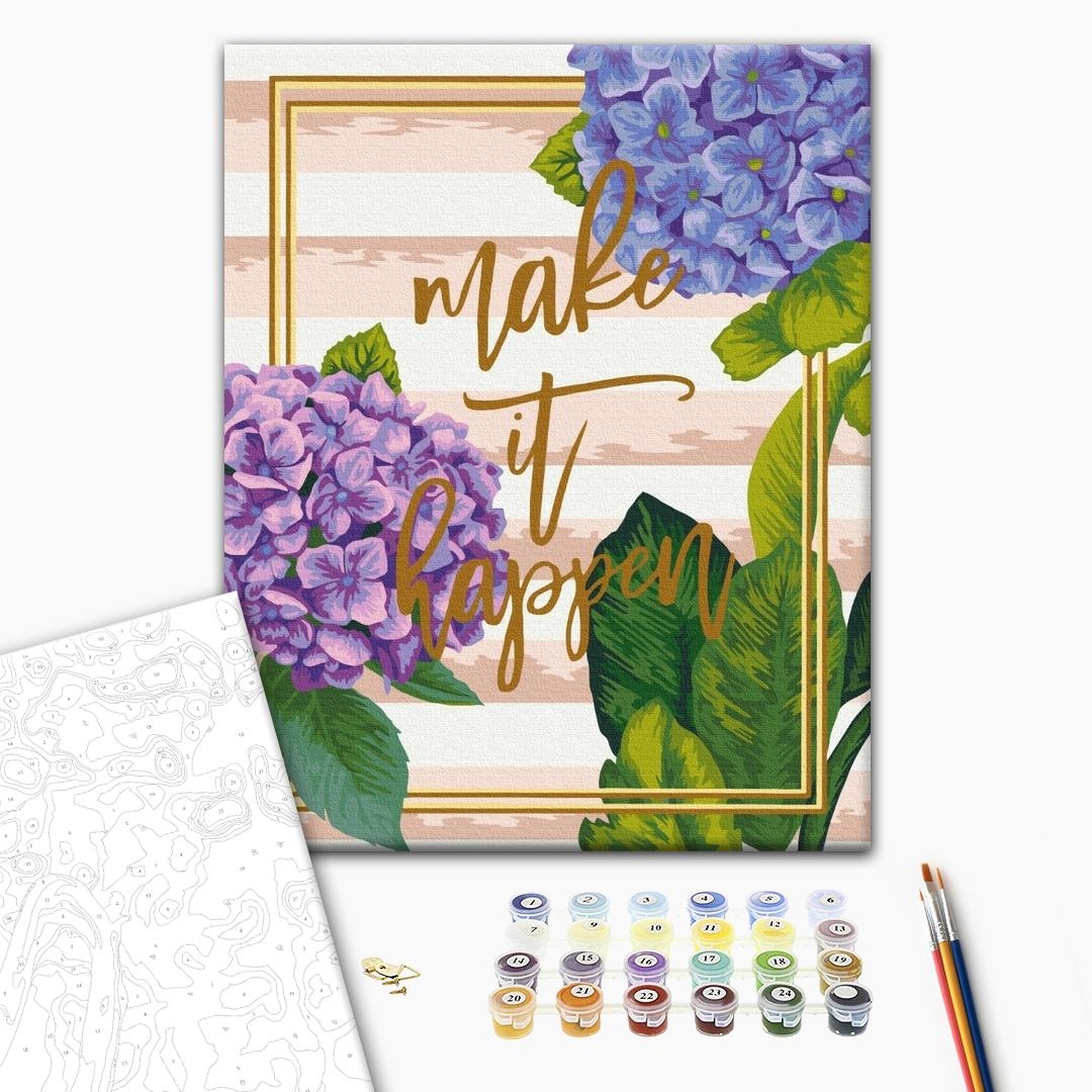 Картина за номерами: Зроби це! 40x50