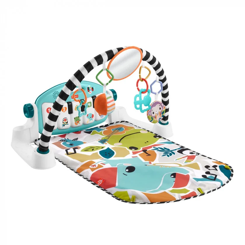 Килимок-ігровий центр блакитний "Натискай та грай" з технологією Smart Stages (англ.) Fisher-Price
