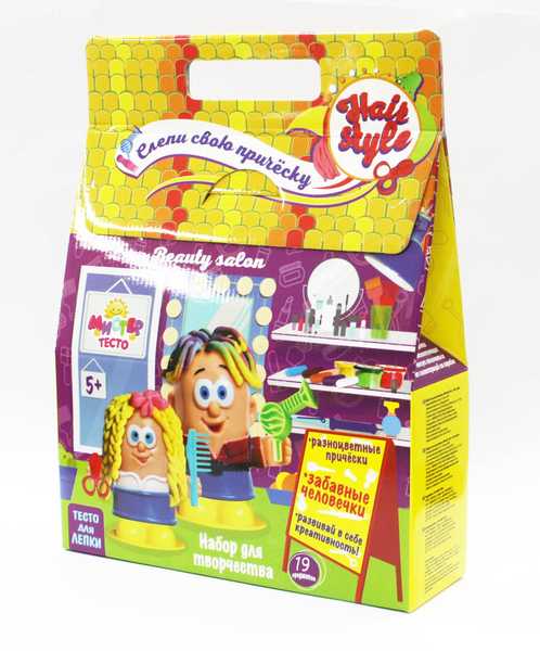 Набір для креативної творчості (рос) 71307 "Містер тісто - hair care", в кор-ці 41,5*32,5*7,5см 