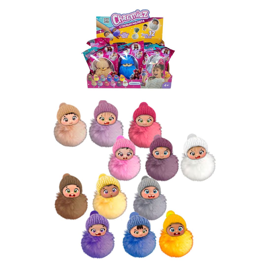 Ігрова фігурка CHARMIEZ – СТИЛЬНІ МАЛЯТА (з аксес., у диспл.)