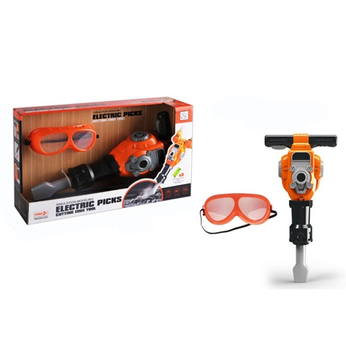 Набір інструментів HB3299-23 відбійний молоток, рухлива деталь, маска, бат., кор., 38,5-23-10,5 см.