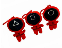 Брелок М'який Гра в Кальмари (11см)