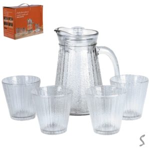 Набір графін/склянки 5пр/наб 1.3л/265мл., R99450