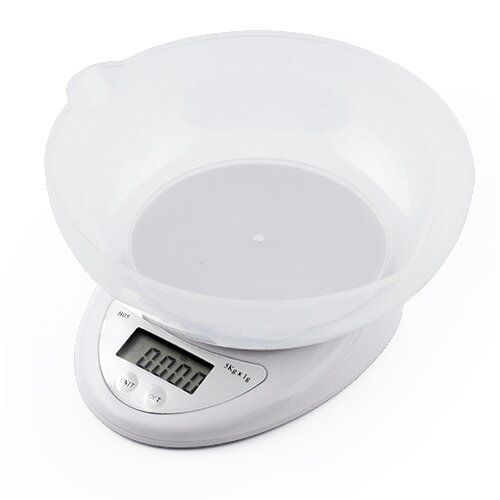 Ваги кухонні електронні 0~5кг 18*19*8см R88494