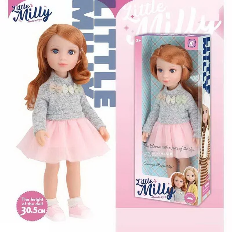 Лялька 92018 B (60/2) знімний одяг, взуття, висота 30 см, в коробці