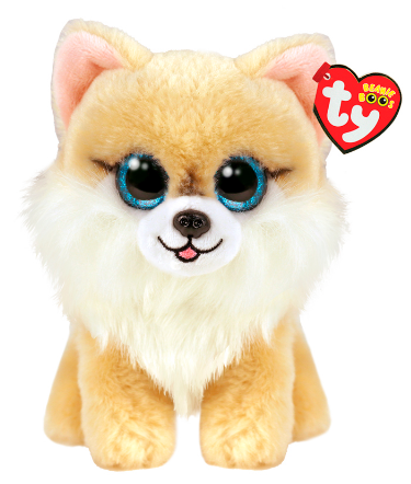 Дитяча іграшка м’яконабивна TY Beanie Boos 36571 Собачка "HONEYCOMB" 15см, арт. 36571