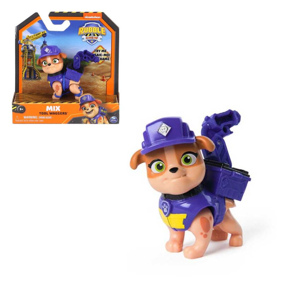 Кремез і команда: колекційна фігурка цуценяти Мікса з механічною функцією