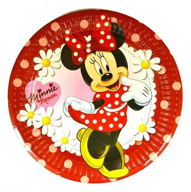 Тарілки "Дівчинка мишка" (18,0 см)(10шт-уп)