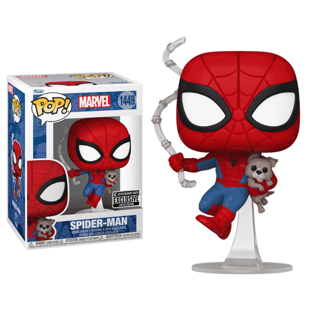 Ігрова фігурка FUNKO POP! серії "Людина-Павук" - ЛЮДИНА-ПАВУК ІЗ СОБАКОЮ
