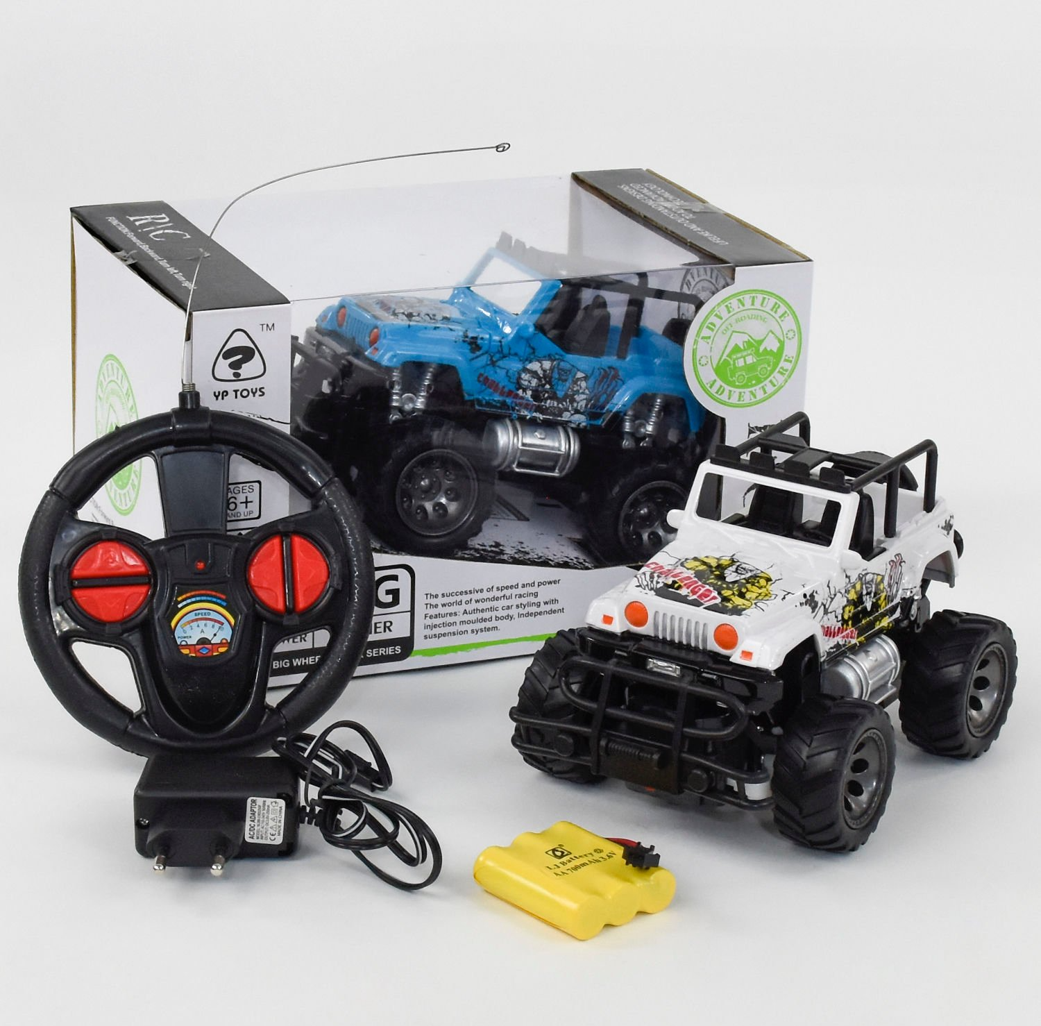 Позашляховик на радіокеруванні 6142 S (54/2) акумулятор 3,6V 2 кольори, в коробці