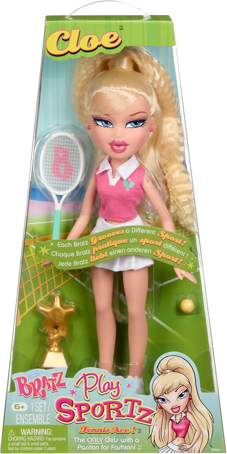 Ігровий набір BRATZ серії "Play Sportz" – ТЕНІСИСТКА ХЛОЯ (з акс.)