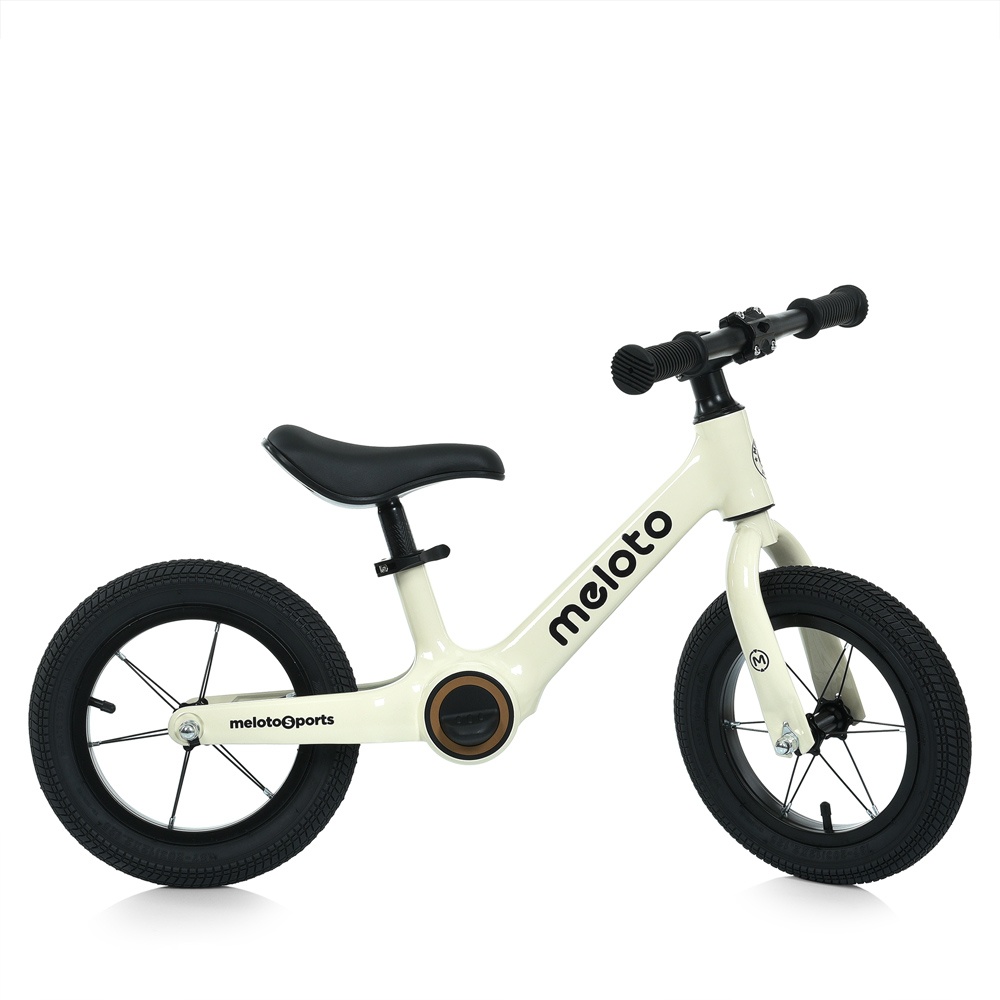 Біговел дитячий 12 д. MBB 1048-4 2 кол рез..WANDA, магнієва рама, бежевий