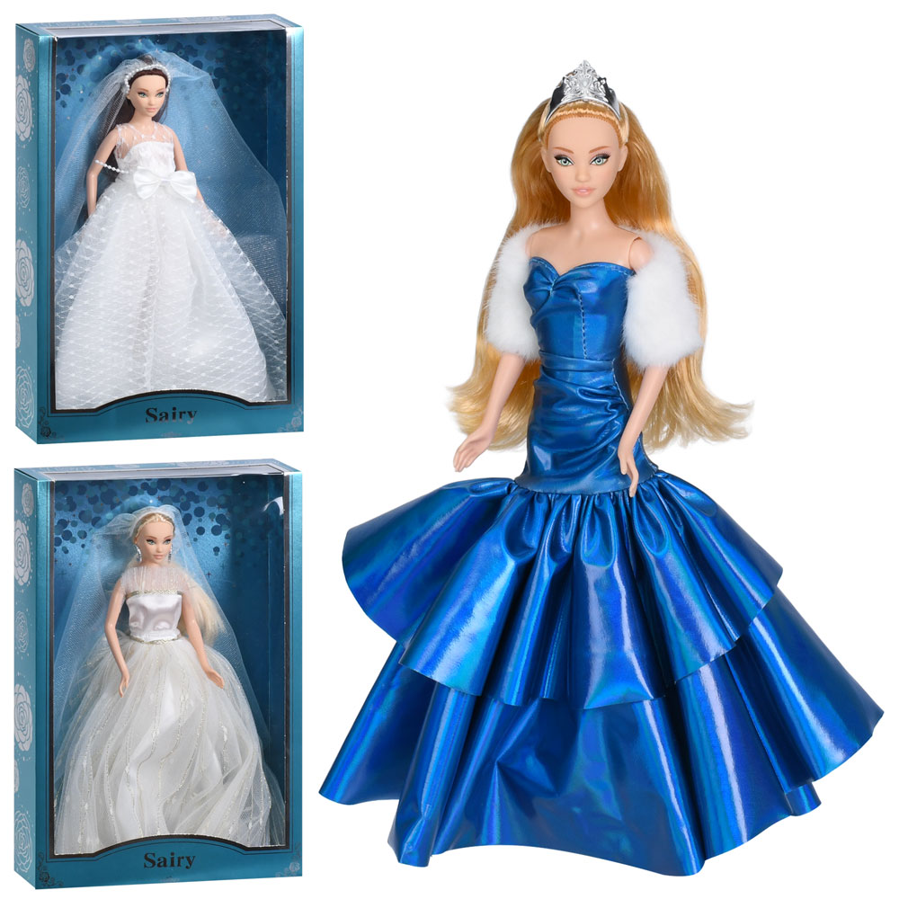 Лялька 8837-38-39 29см, 3 види (2 види наречена), в кор-ці, 21-33-6см