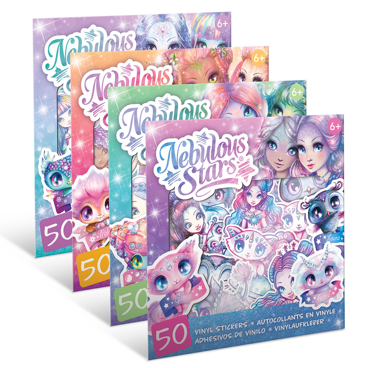 Набір вінілових наліпок NEBULOUS STARS – ЗІРКИ ТУМАННОГО СВІТУ (в ас.)