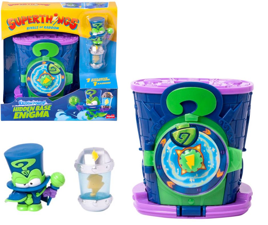 Ігровий набір SUPERTHINGS серії "Kazoom Power" - ПРИХОВАНА БАЗА ЕНІГМА