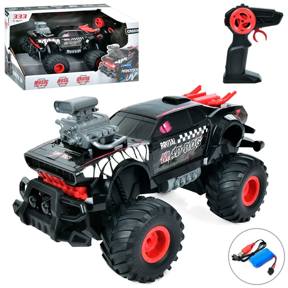 Джип 333-LG23145 радіокер., 2,4GHz, 1:14, акум., USB, кор.