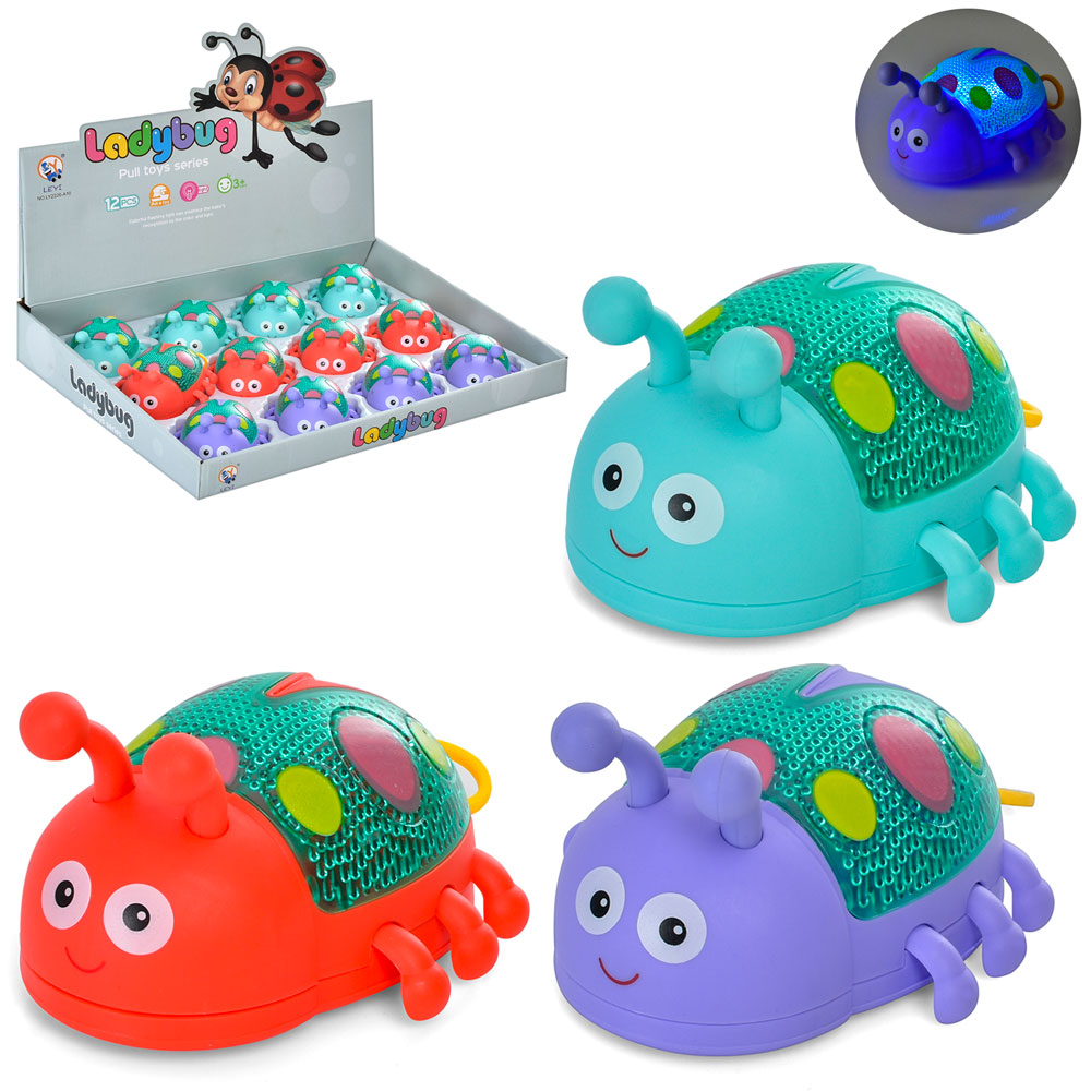 Іграшка LY2226-A10 сонечко, заводна, світло, бат. (таб.), 12 шт. (3 кольори) в диспл., 41-7-32 см.