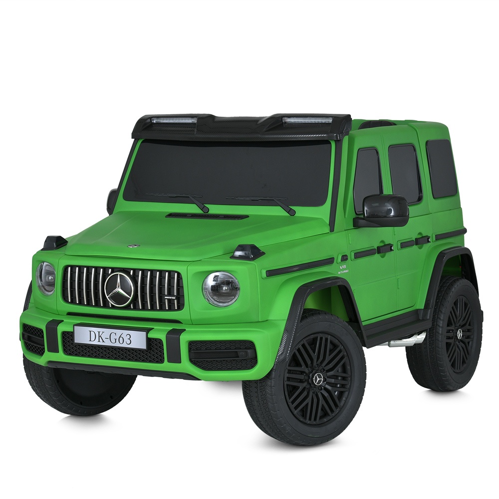 Джип M 5880EBLRS-5(24V) 2,4G(радіок.),4мот.200W,1акум.24V7AH,BLUETOOTH,USB,MP3,LED,EVA,фарб.зелений