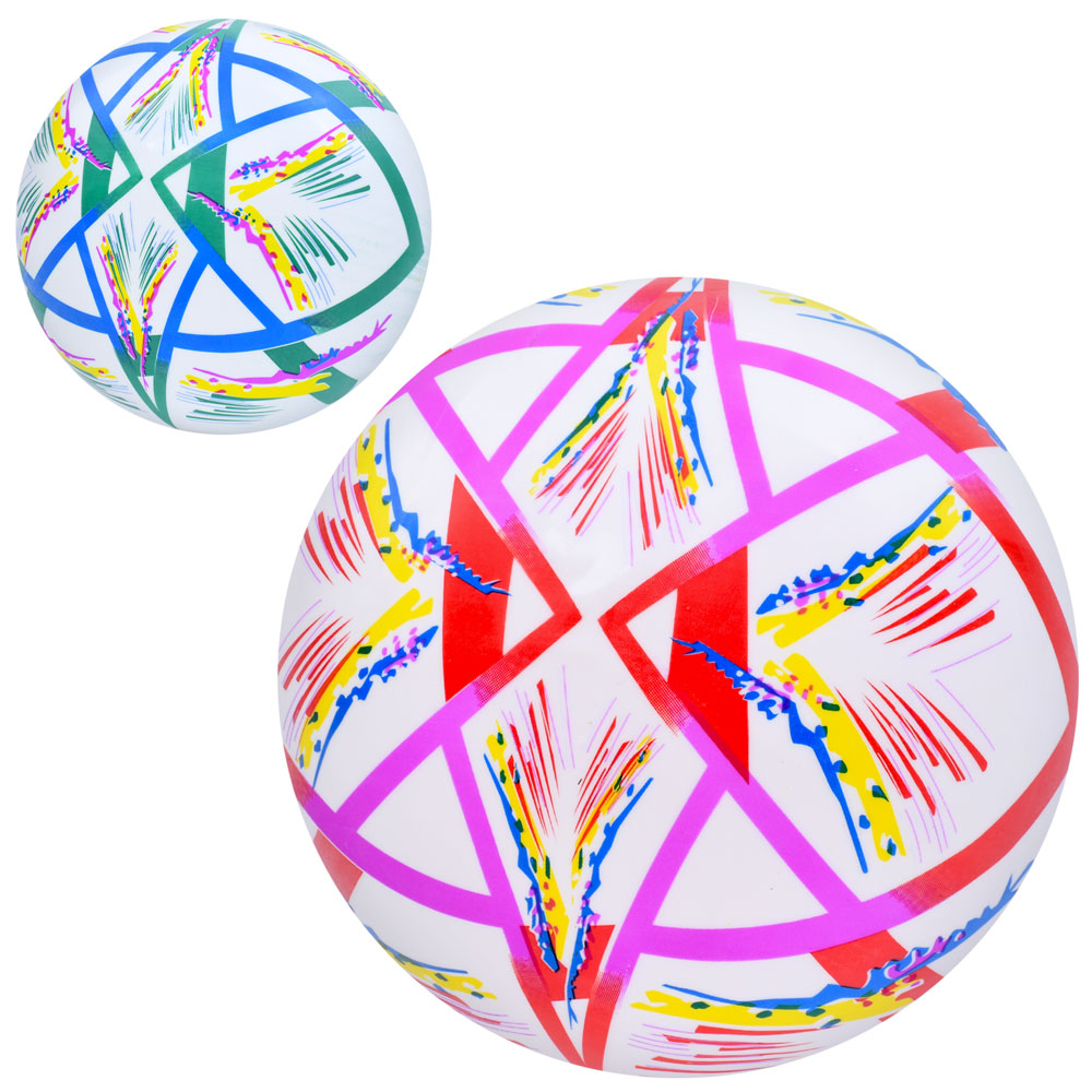 М'яч дитячий MS 3738 9 дюймів, 60г, 2 види.