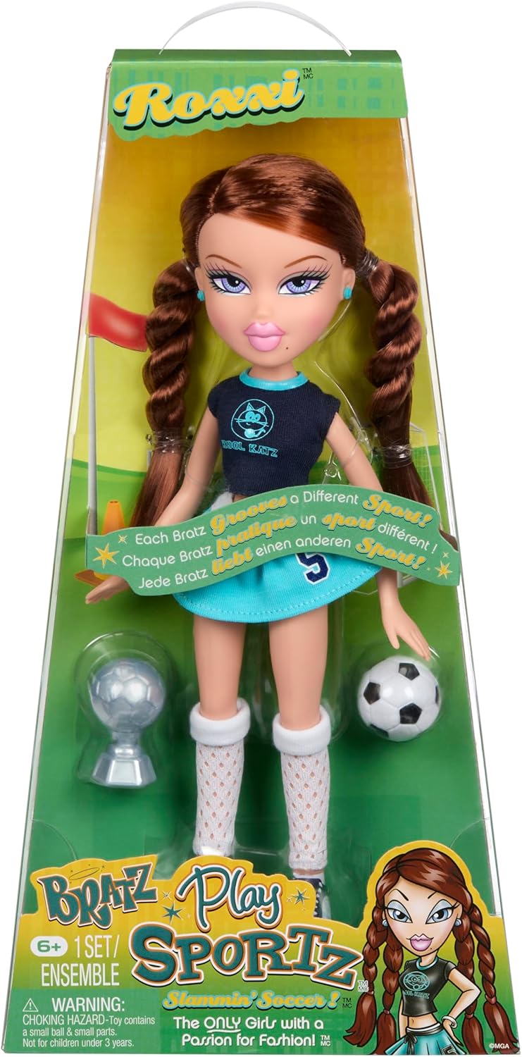 Ігровий набір BRATZ серії "Play Sportz" – ФУТБОЛІСТКА РОКСІ (з акс.)