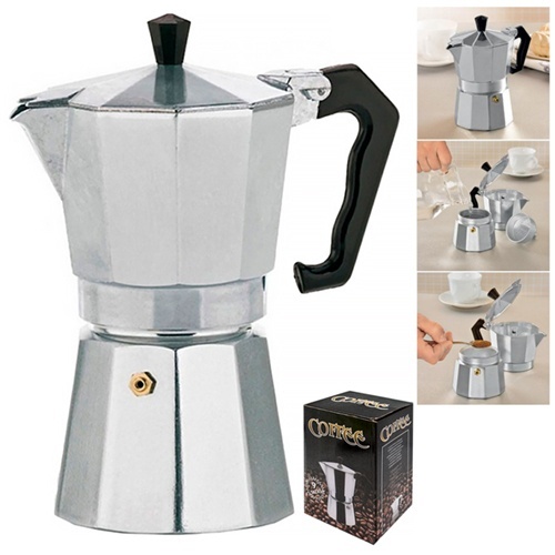 Кавоварка гейзерна 450мл (9чашек) MH-5173-9