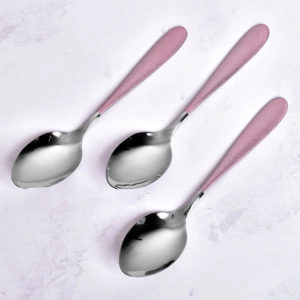 Ложка столова SS "Pink mat" 3шт/наб., R91611