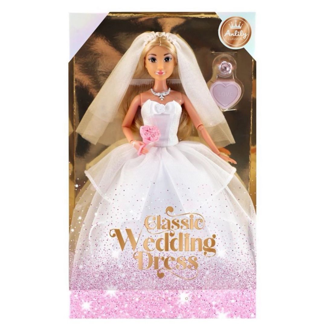 Лялька 616559 наречена, 30см, шарнірна, обручка, кор., 20-33-6,5см