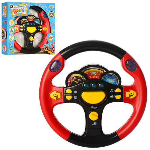 Кермо 7737 UK правила світлофора, 2 кольори, муз. (укр.), світло, бат., кор., 22-20-4 см.