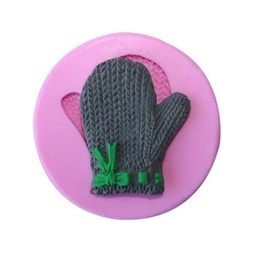 Форма силіконова "Рукавичка" 8.5*1см MH-3043 (200шт)