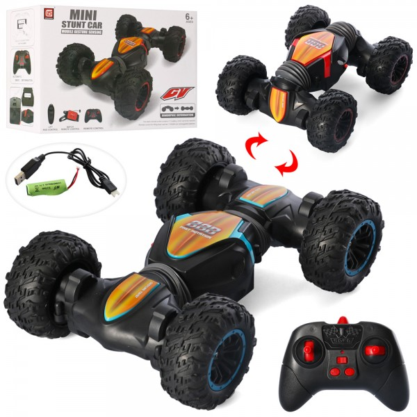 Машинка CV8818-88BB радіокер., акум., трюкова, склад., гум.колеса, USB, кор., 23,5-16,5-10см.