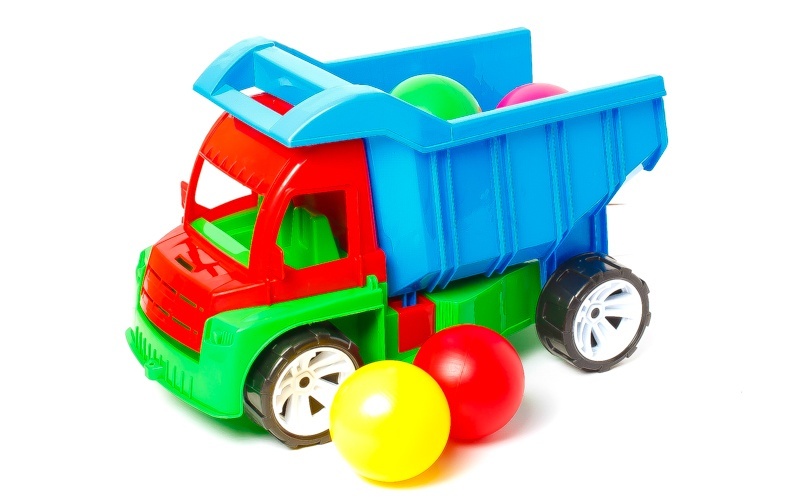 Машина "Алексбамс" +кульки  великі 8шт (36*24*17см) 086 Бамсік