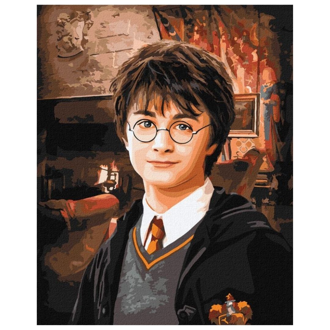 Набір для розпису по номерах WB "Harry Potter: Вітальня Ґрифіндору" 40х50см