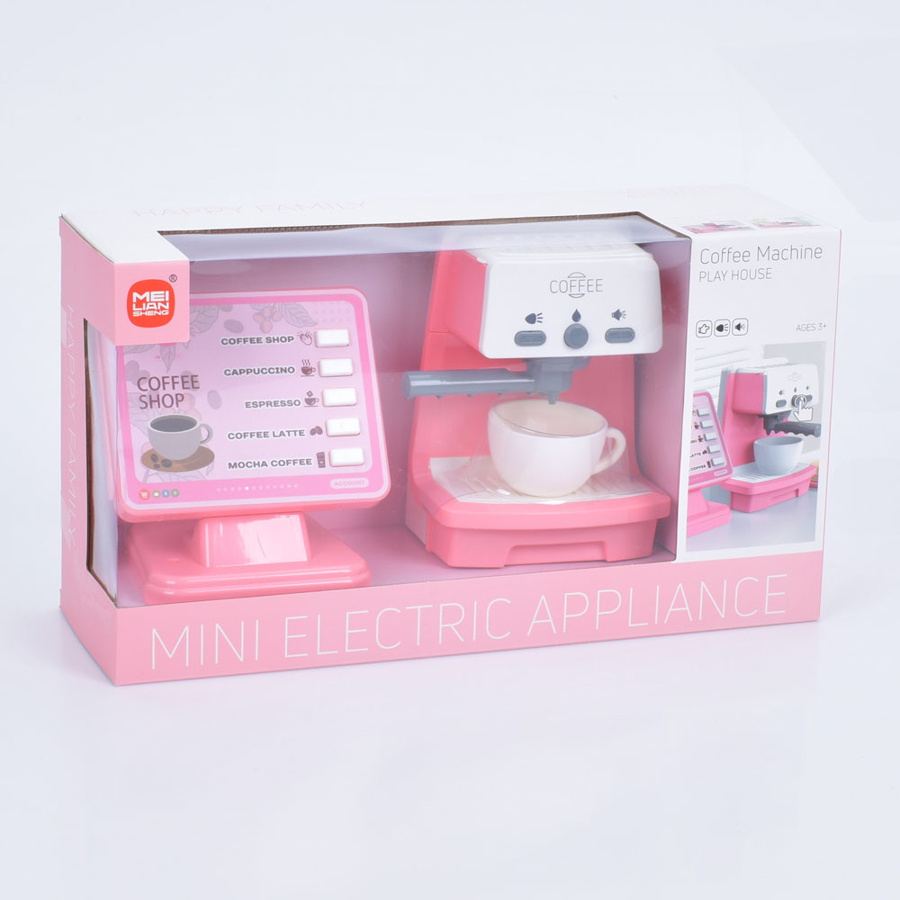 Магазин LS820C39-1 кавоварка, ллється вода ,продукти,посуд,муз.(англ.),світло,бат.,кор.,36-20-11,5см